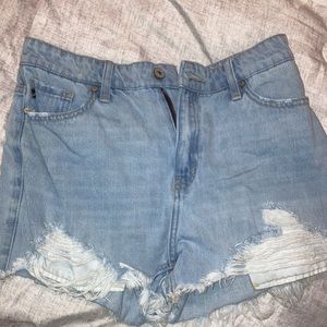 jean shorts